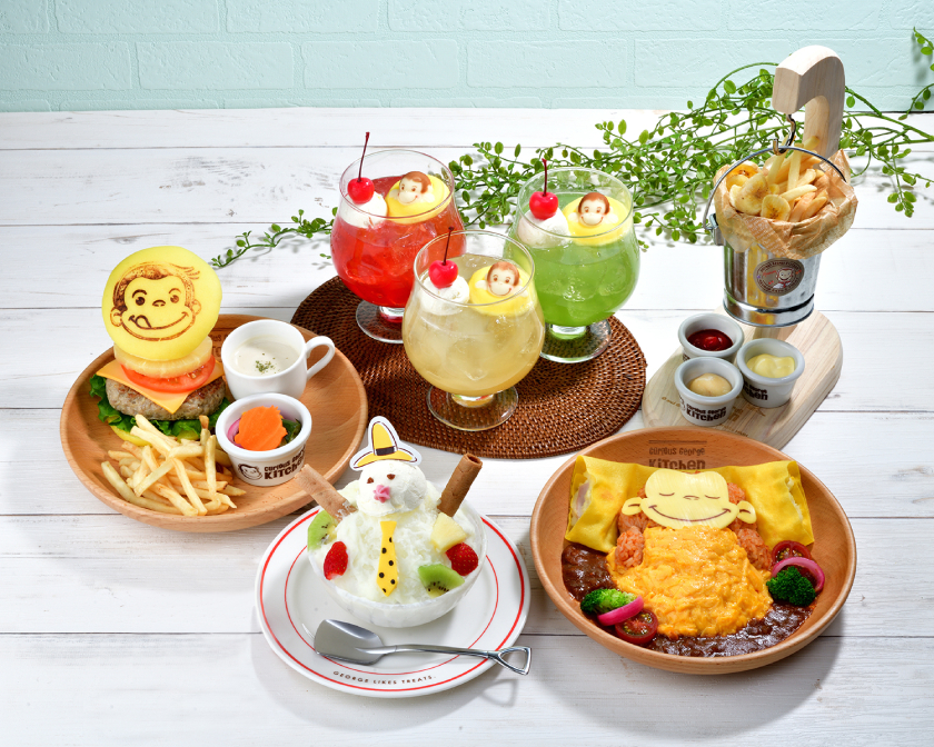 おさるのジョージ」のダイニングカフェ「Curious George Kitchen」が