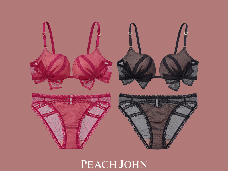 PEACH JOHNがバレンタインデーに向けた限定コレクションを発売