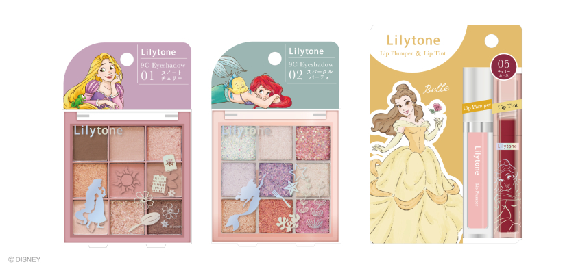 アリエルやラプンツェルの9色アイシャドウパレットに、リップ&プランパーセットも♡ プチプラコスメブランド「Lilytone」よりディズニー プリンセスデザインのコスメシリーズがドン・キホーテにて発売中！ 詳細記事 | SGS109