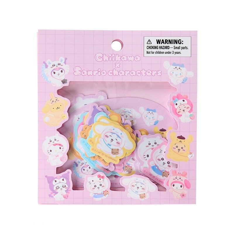 ちいかわ サンリオ ヘアクリップ セット ハチワレ シナモロール