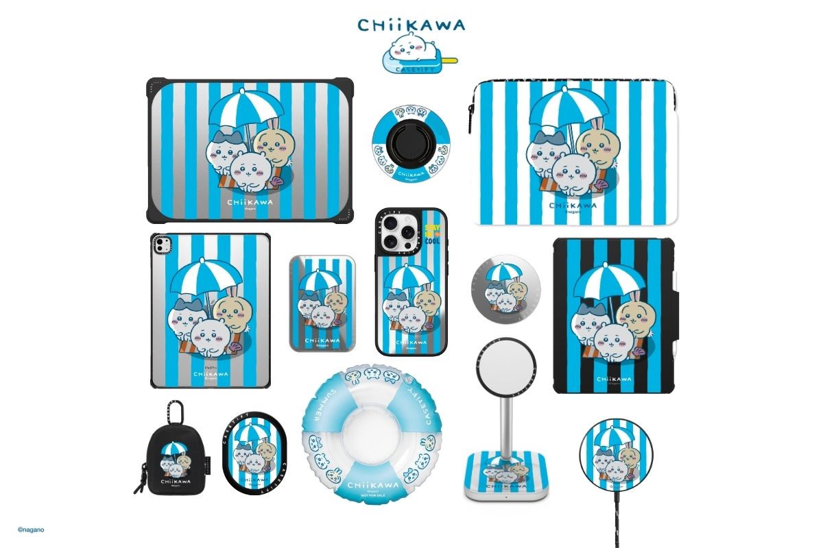 ちいかわ x CASETiFY」コラボ第2弾が発売！ちいかわ、ハチワレ