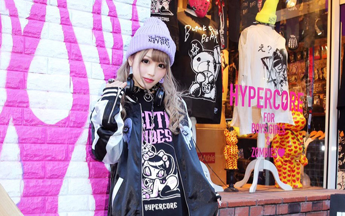 あろまのスナップ ハイパーコアのスカジャン｜ストリートガールズスナップ