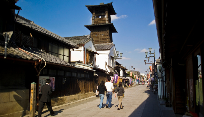 川越エリア｜観光客も多く声をかけやすい